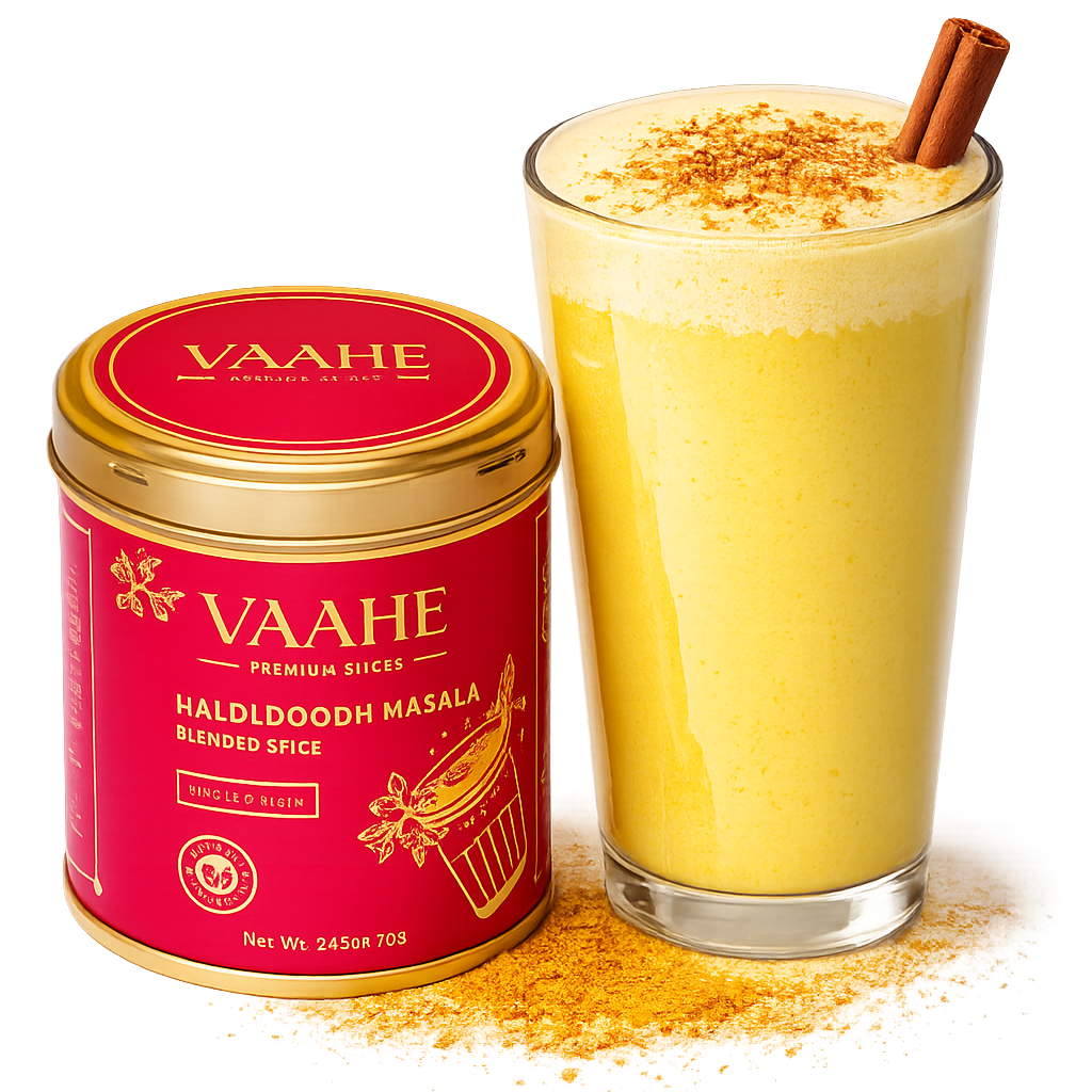 5-Minute Golden Milk Recipe (Haldi Doodh)