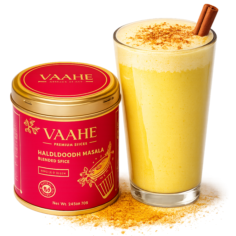 5-Minute Golden Milk Recipe (Haldi Doodh)