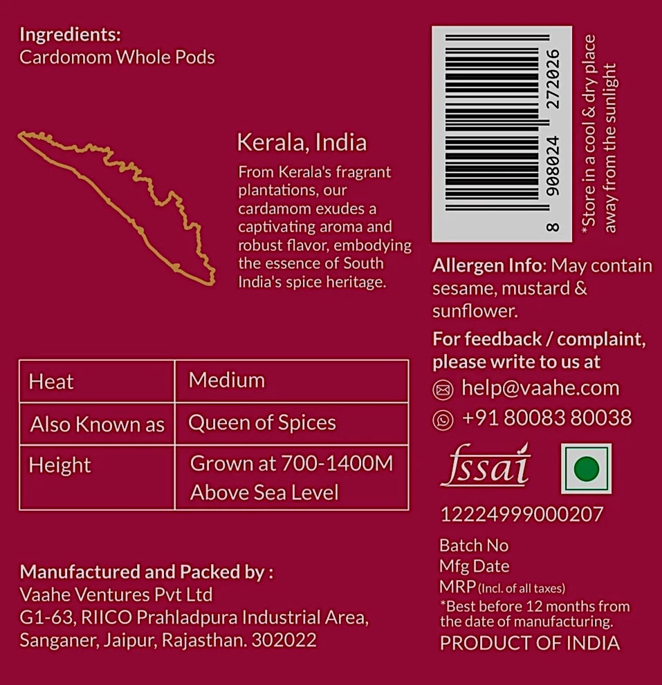 VAAHE CARDAMOM