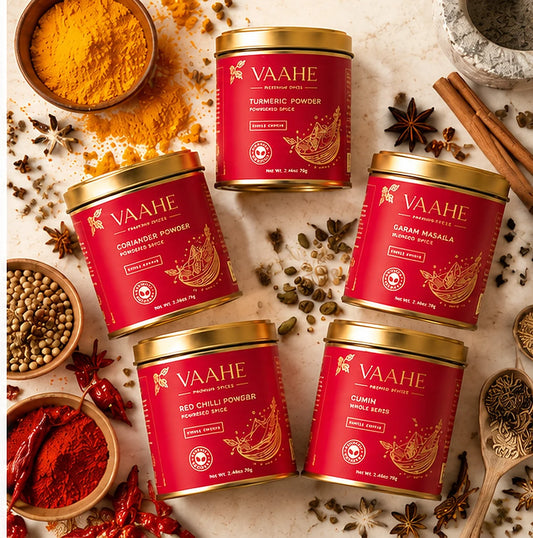 VAAHE - Everyday Essentials – Daily Indian Spices Combo