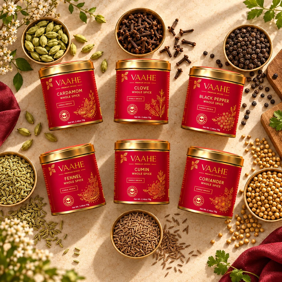 Premium Whole Spices Combo Pack