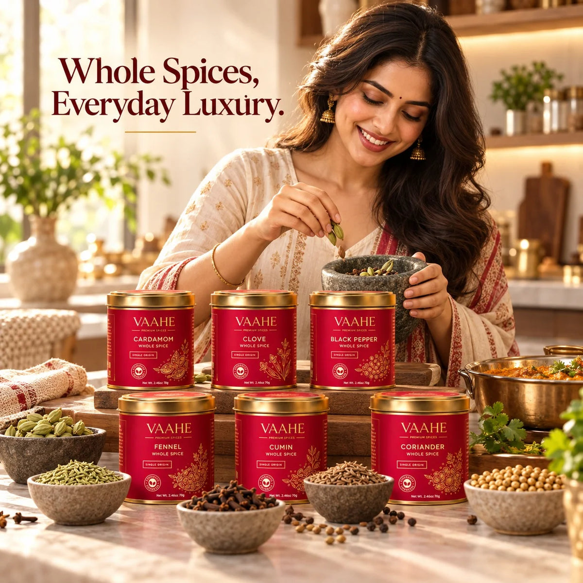 Premium Whole Spices Combo Pack